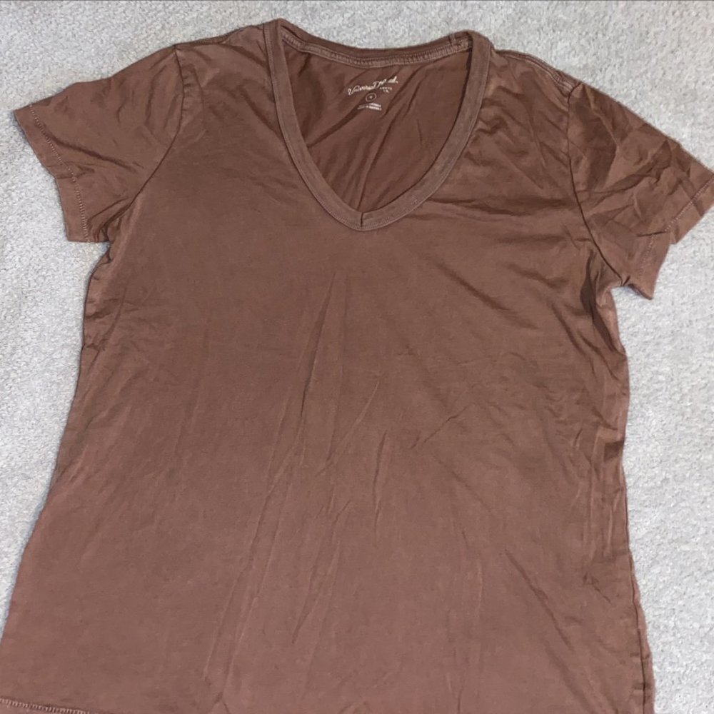Universal Thread Brown V-Neck